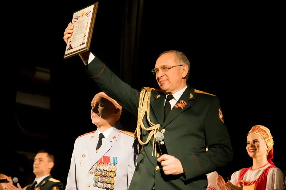 The ensemble completed its concert tour of the cities of the 
Southern District of the National Guard Troops&nbsp;of the Russian 
Federation with performances in Simferopol and Kerch.