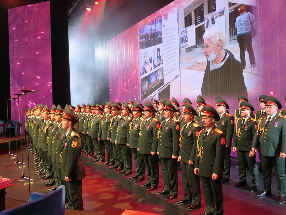 "Faith and Loyalty"
 The ensemble took part in the gala ceremony
of the Andrei Pervozvanny Foundation International Award