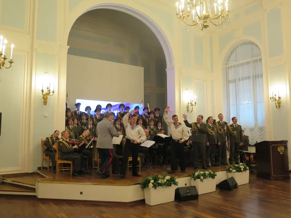 Выступление Ансамбля на Торжественном собрании,
 посвящённом празднованию Дня работника прокуратуры Российской Федерации