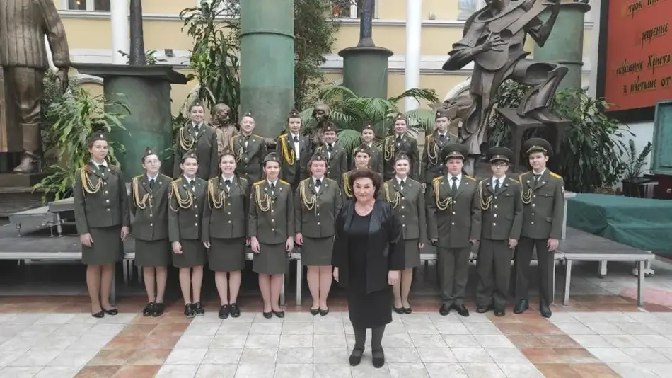 Смешанный детский хор лауреаты конкурса «Хрустальная часовня» 