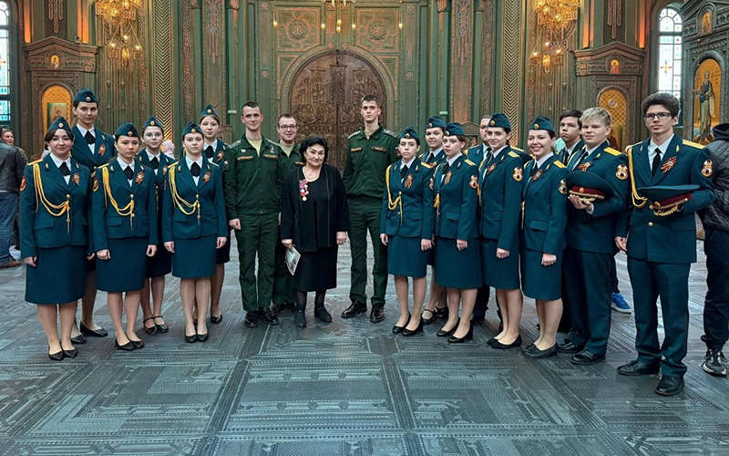 10 Детский Ансамбль принял участие в III Международном фестивале «Подвиг ратный – подвиг духовный»