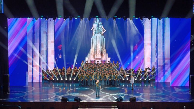 07.09.2023 Ансамбль на мероприятии «Молодости нашей нет конца» в Кремле