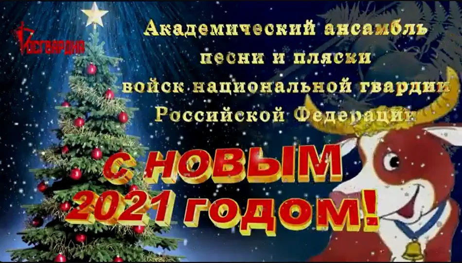 31.12.2020 Поздравление с Новым 2021 годом