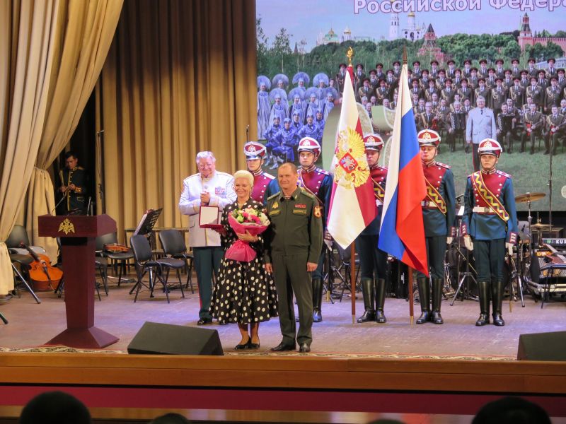 22.09.2023 Концерт в честь 50-летия ансамбля в Центральном клубе Росгвардии