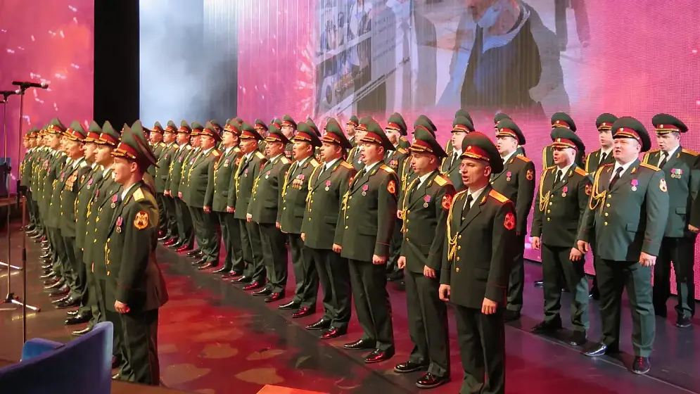 "Faith and Loyalty"
 The ensemble took part in the gala ceremony
of the Andrei Pervozvanny Foundation International Award